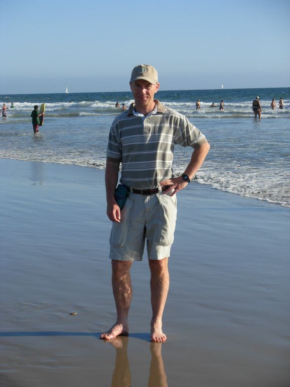 Jay on Beach in Santa Monica